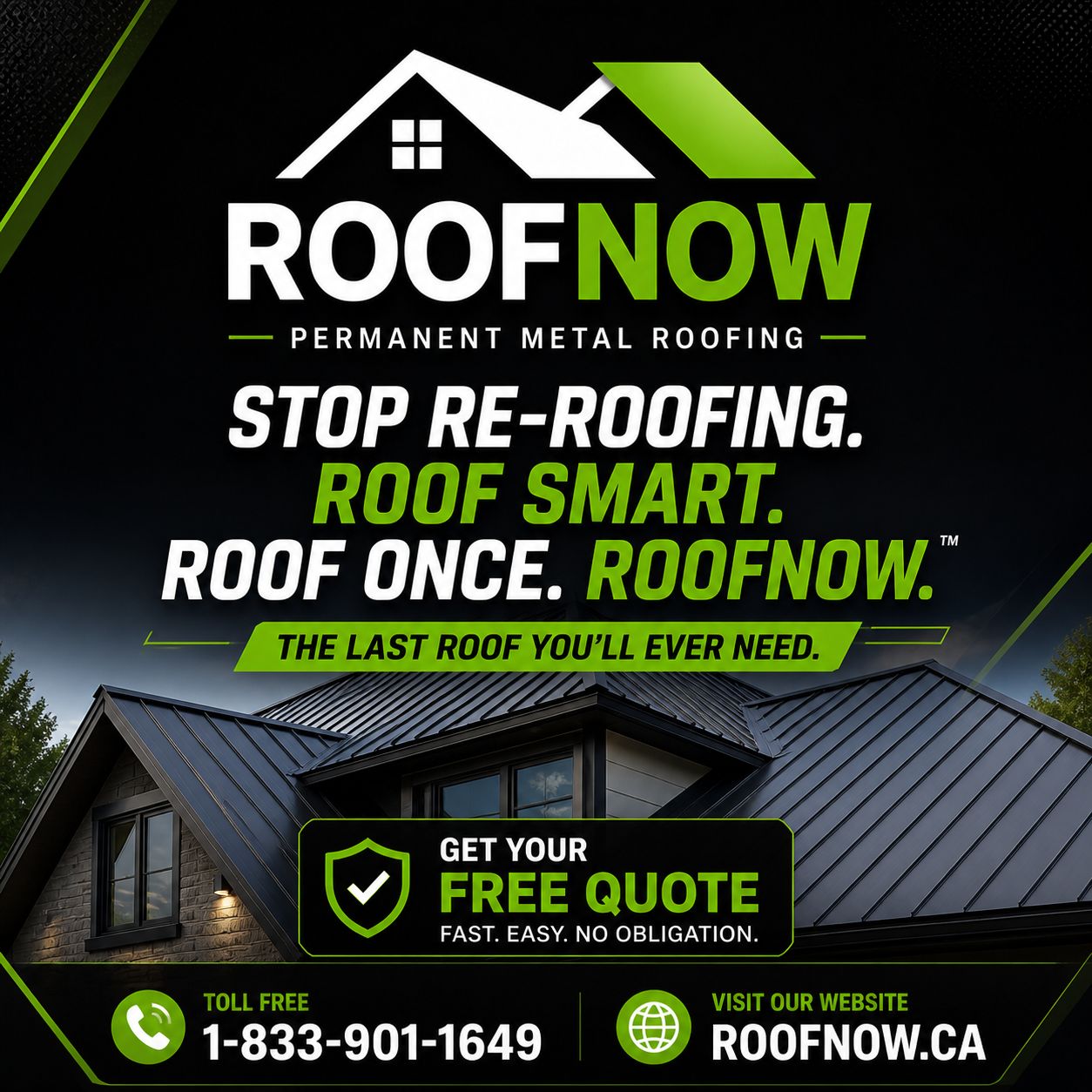 Metal Roofing Experts North Bay ROOFNOW