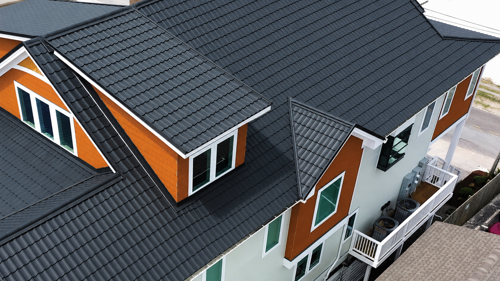 Coastal Wave Tile Metal Roof